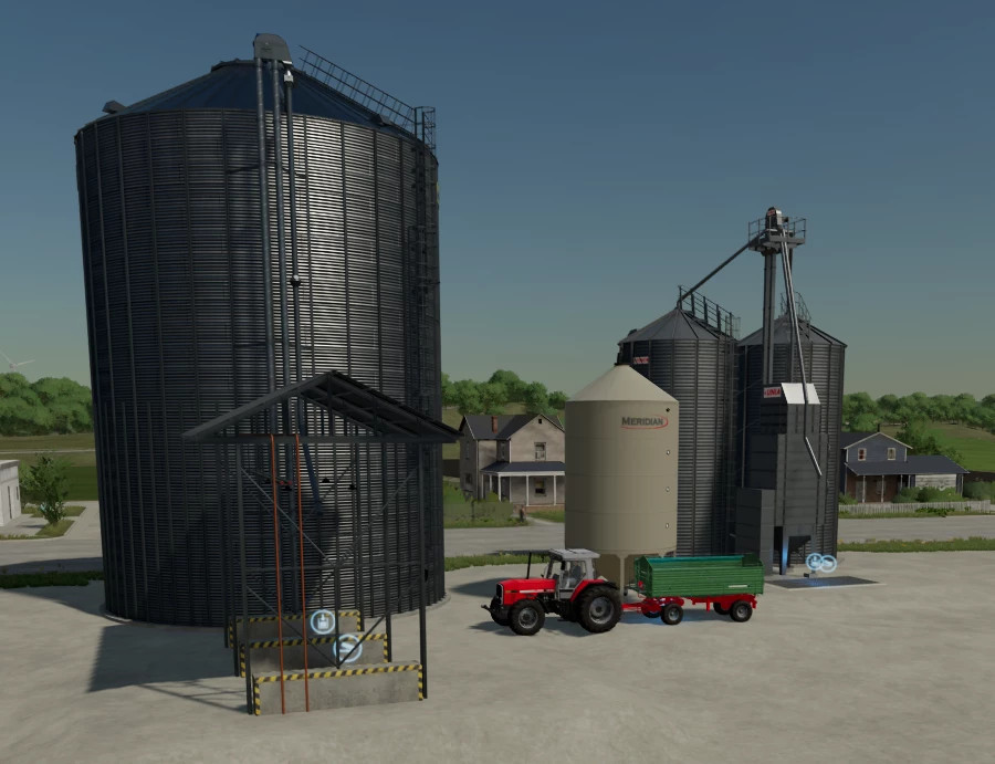 2x Multifruit silo and buyingStation