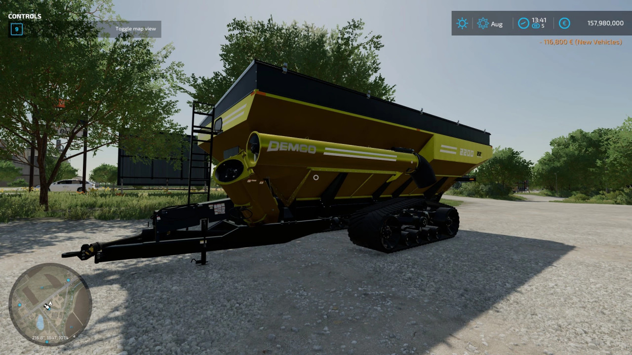 FS22 Demco Auger wagon Colorable