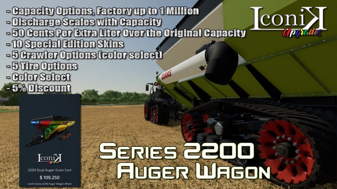 Iconik Series 2200 Auger Wagon