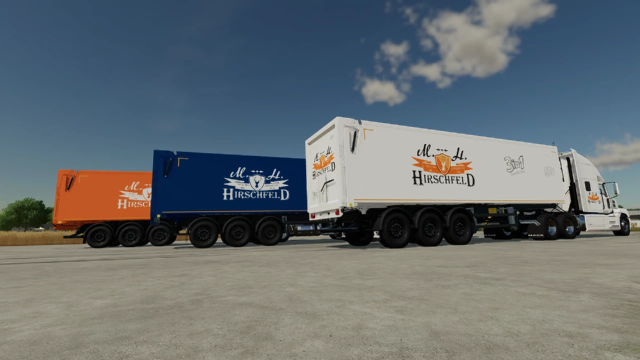 Krampe SKS 30 - 3in1 trailer - Hirschfeld Hauling