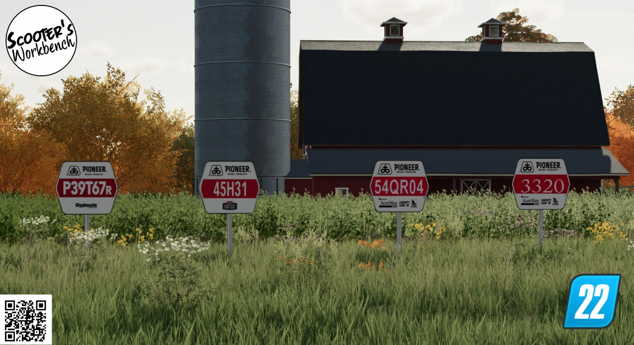 Pioneer Crop Field Signs