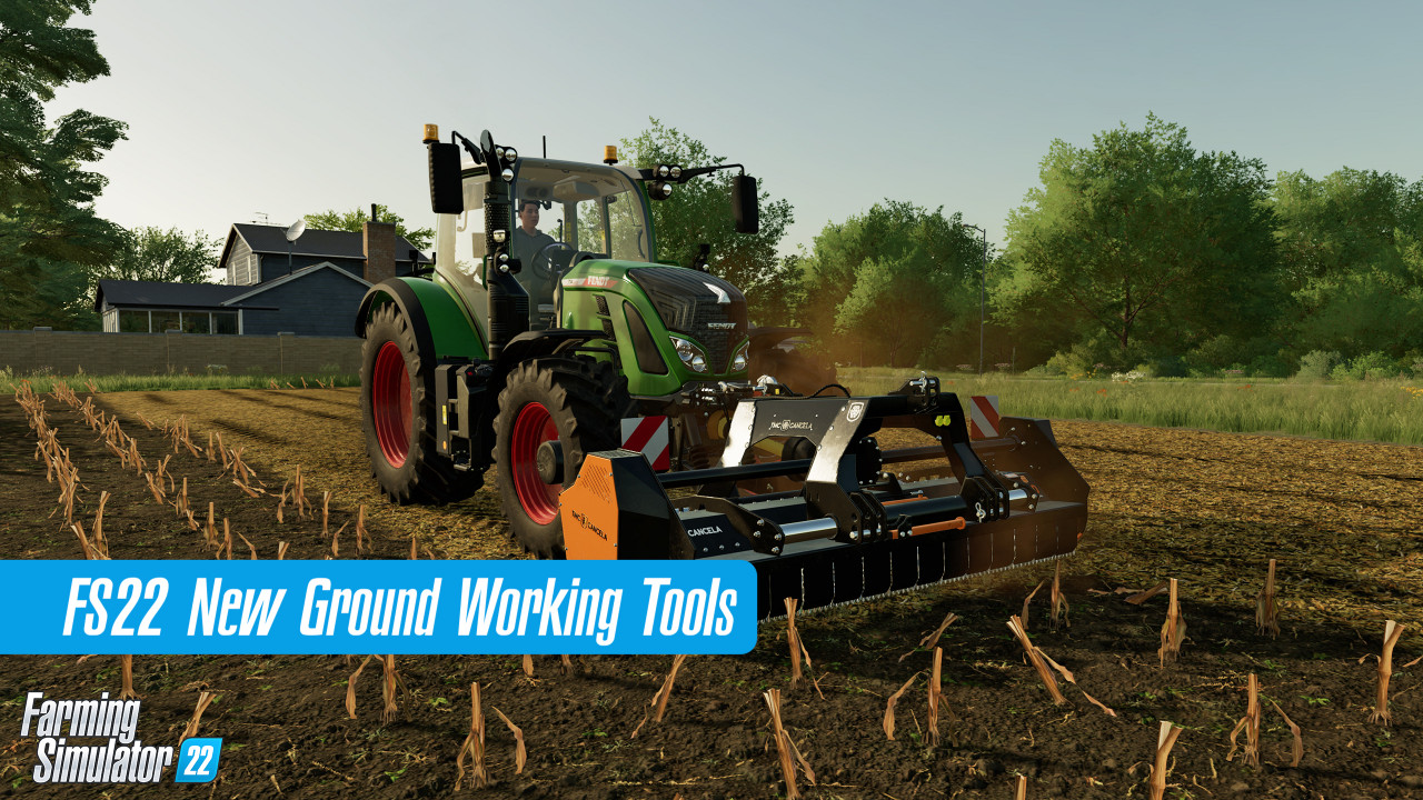 New Ground Working Tools And Textures in FS22!