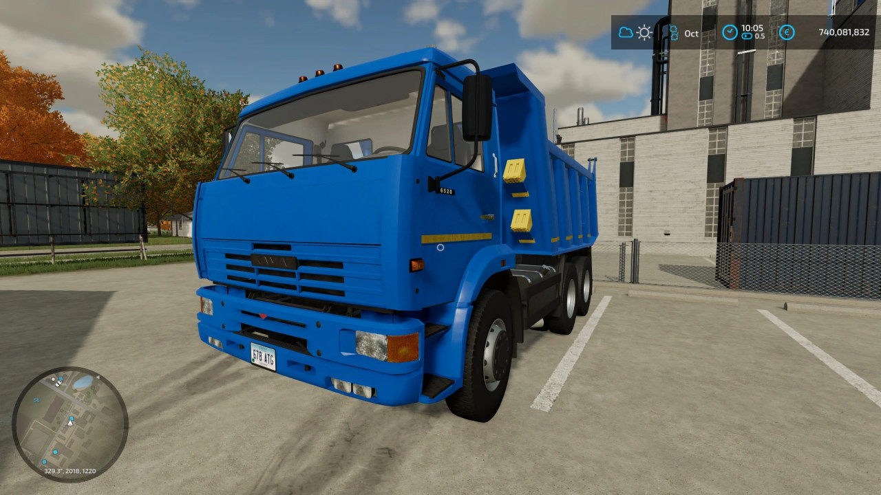 Kamaz 65115 Dump truck