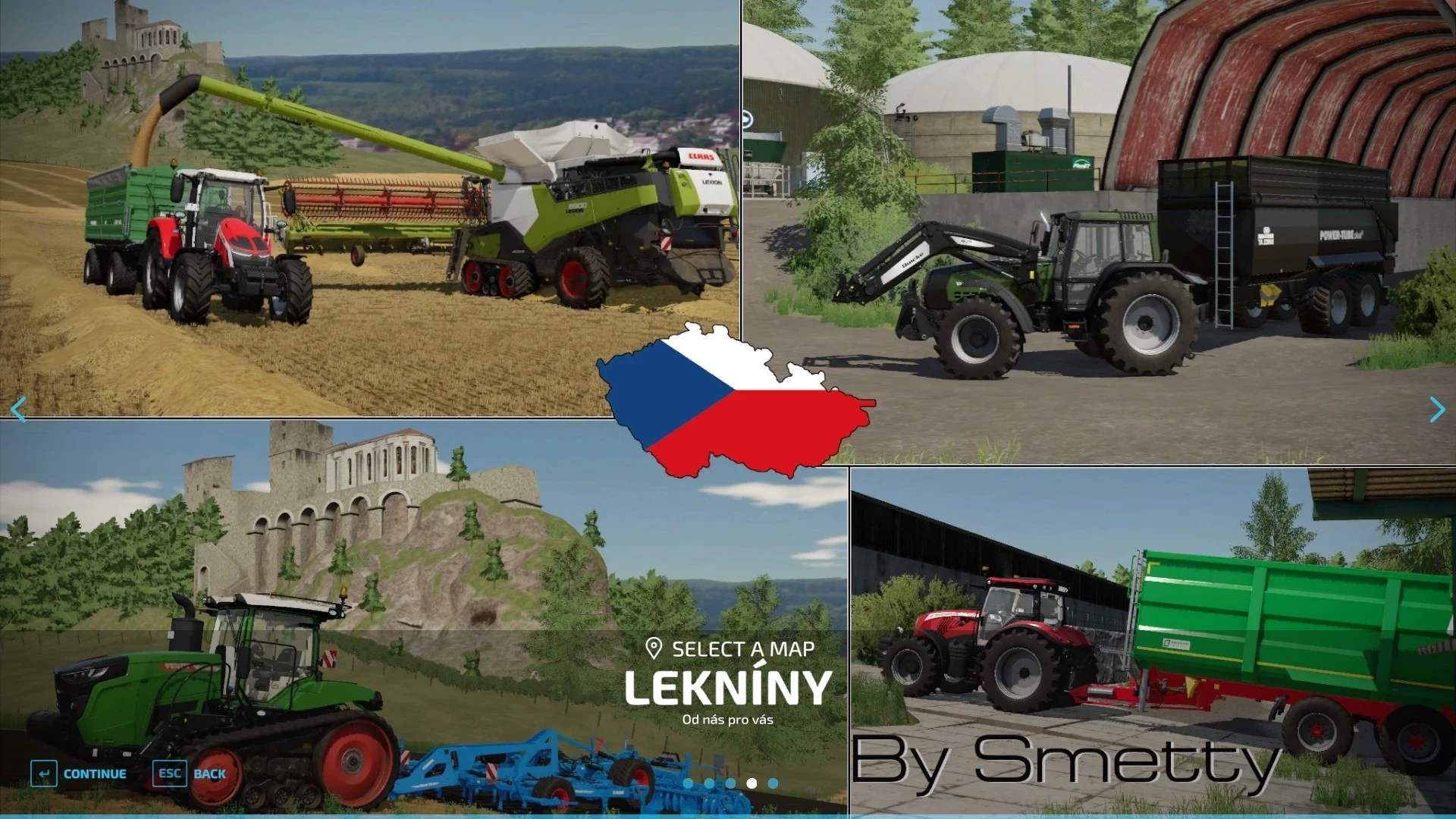 FS22 Lekniny Map v 1.1.1 final