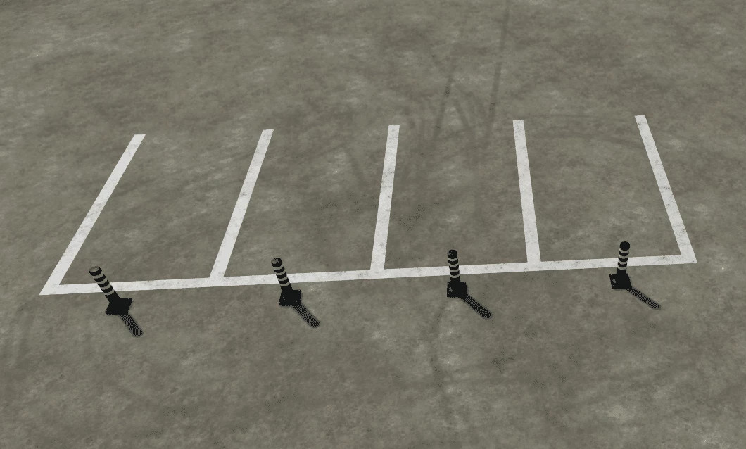 Placeable Parking Lines