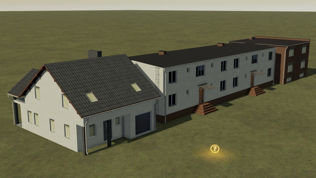 Pack Of Three Houses (Prefab*)