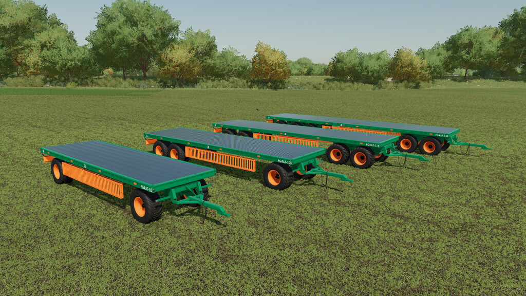 Aguas Tenias Platform Trailer Pack