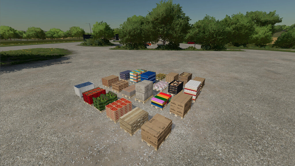 Liftable Pallets And Big Bags