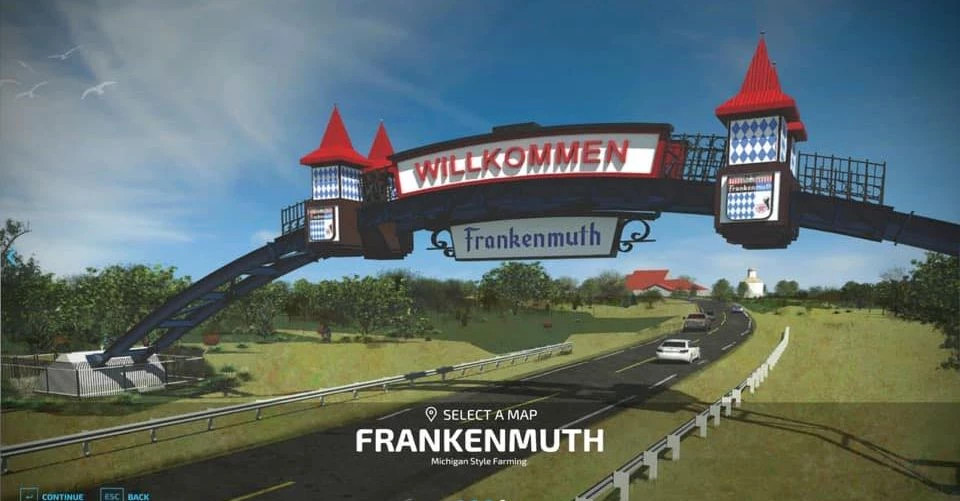 Frankenmuth Farming Map
