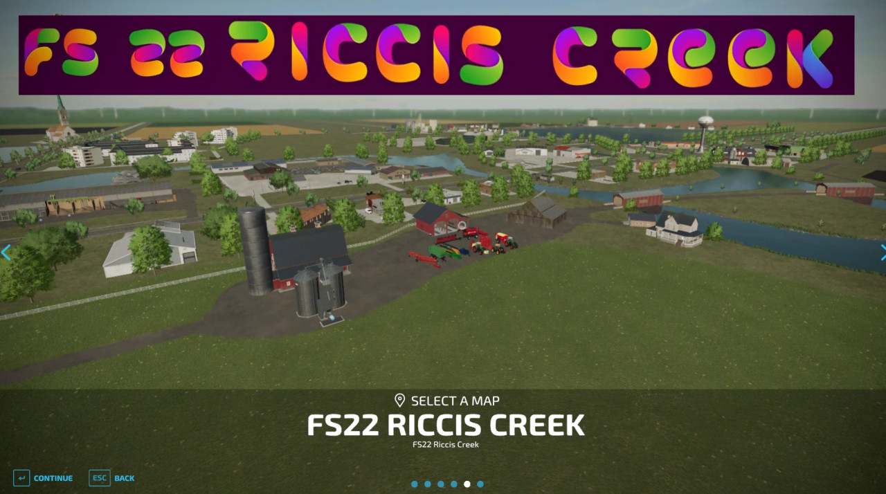 FS22 Riccis Creem Map