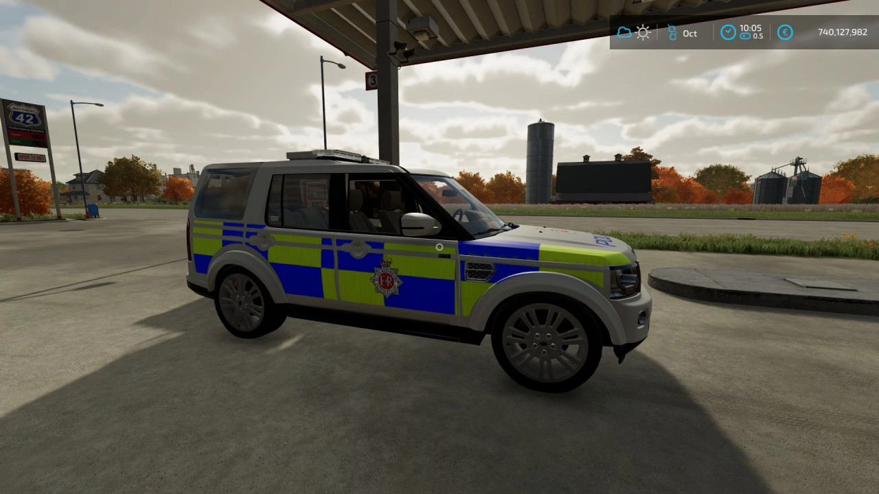 Land Rover Discovery 4 UK Police Edit