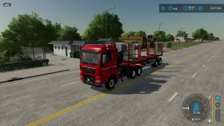 MAN TGX Forst Semi