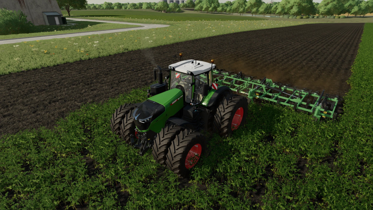 Rostelmash K-12200 cultivator with plow function