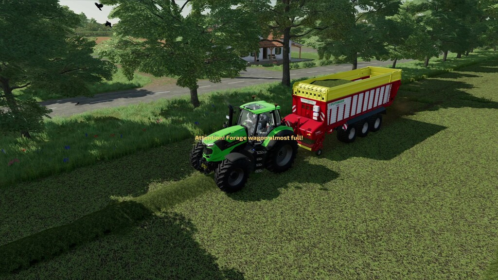 Fill Level Warning Forage Wagons