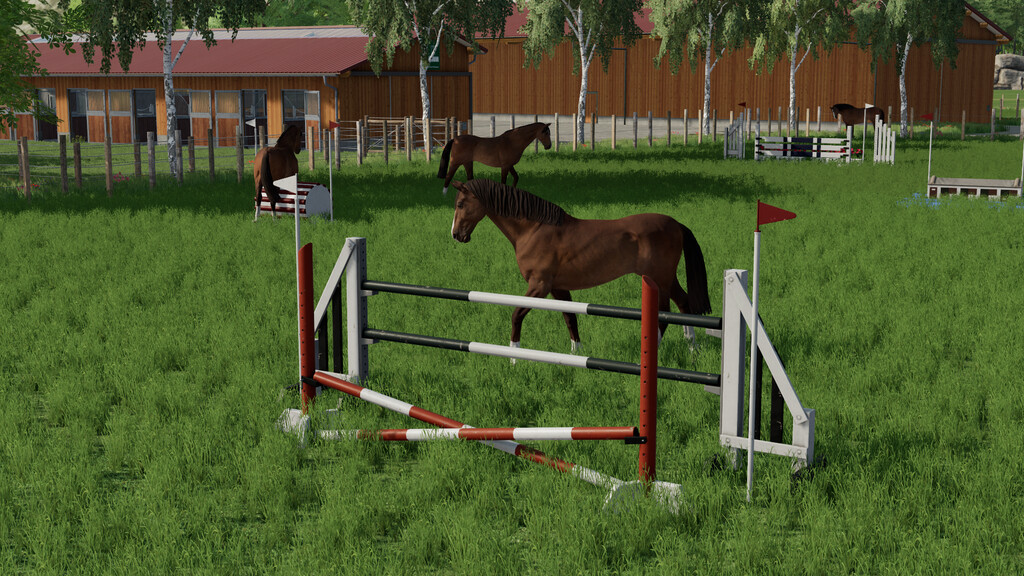 Obstacles Horse Sport (Prefab*)
