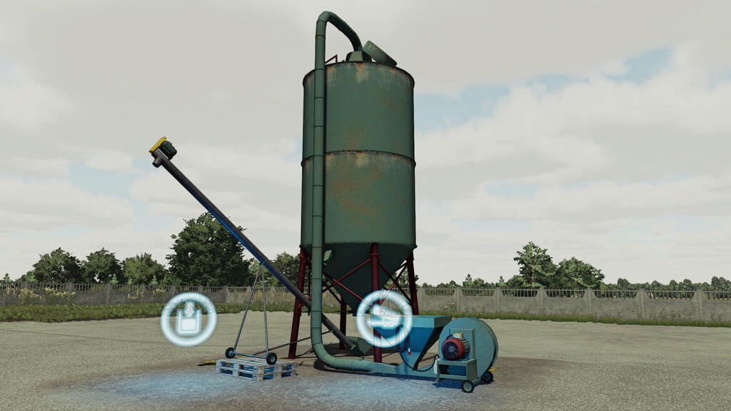 Small Grain Silo