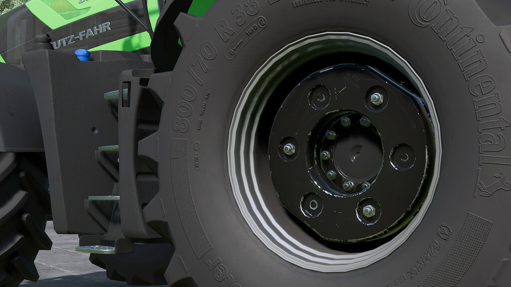 DeutzFahr Wheelweight 0.7t-1.7t (Prefab*)