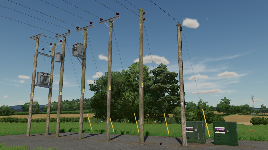 UK Powerline And Telegraph Pack (Prefab*)