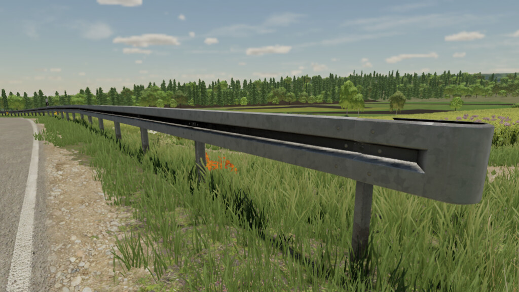 Crash Barrier Type B (Prefab*)