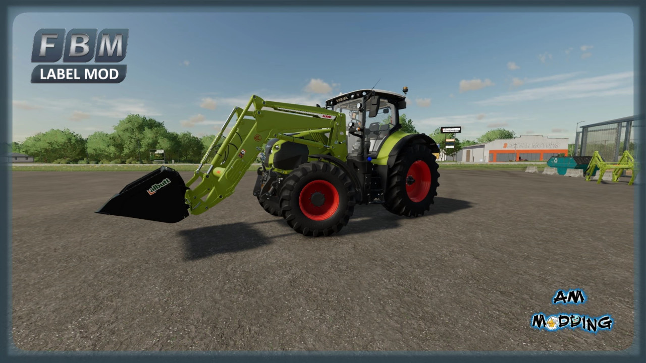 Claas Axion 800 Frontlader Edition