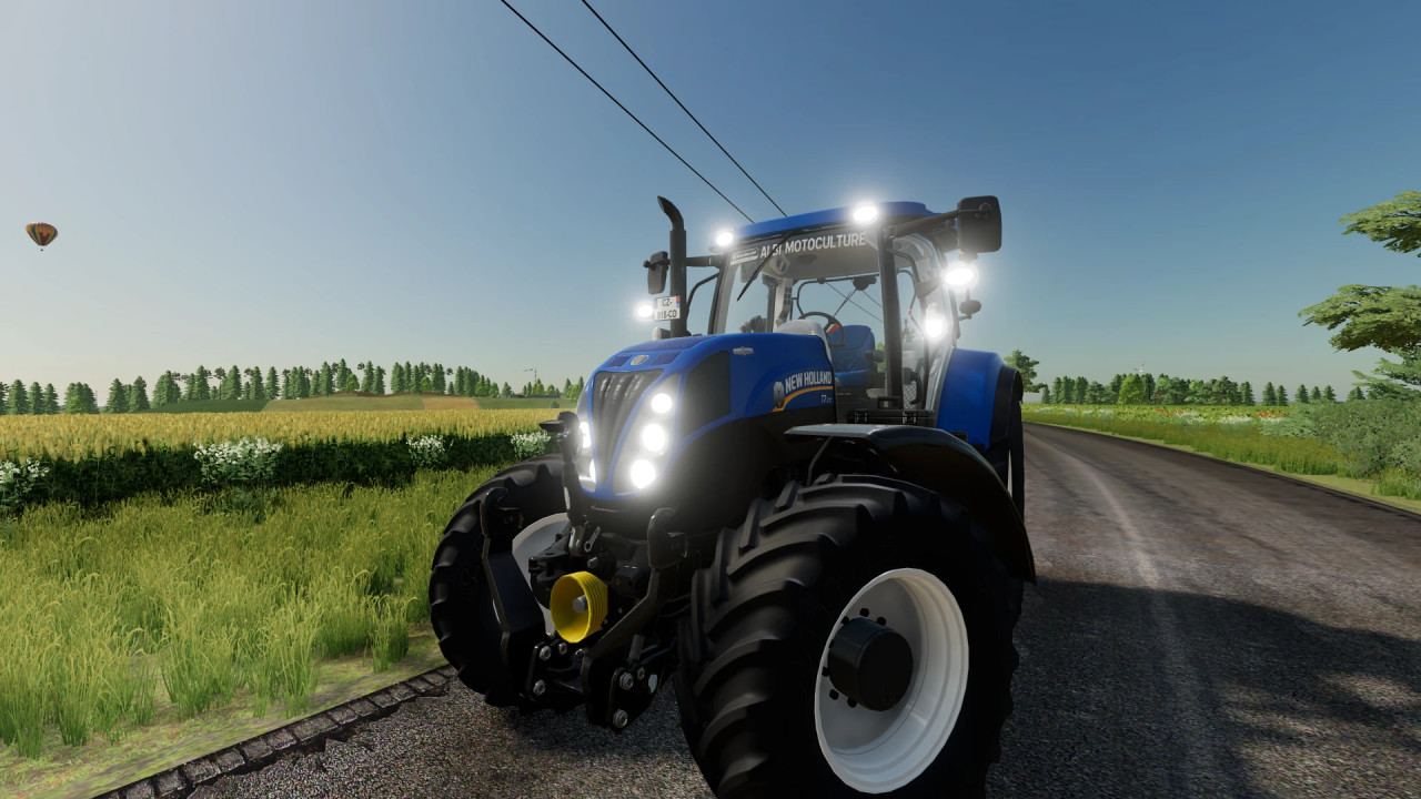 New Holland T7 Tier4a
