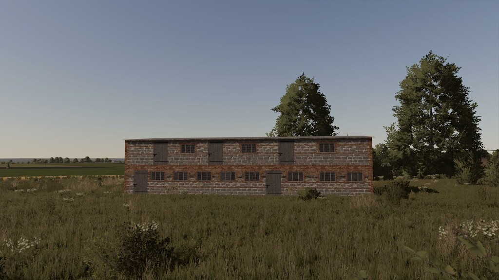 Small Long Building