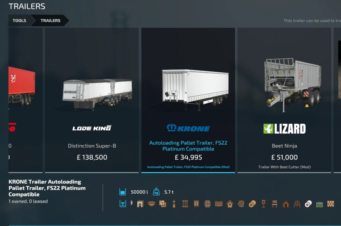 Autoloading trailer compatible with base game and Platinum Edition