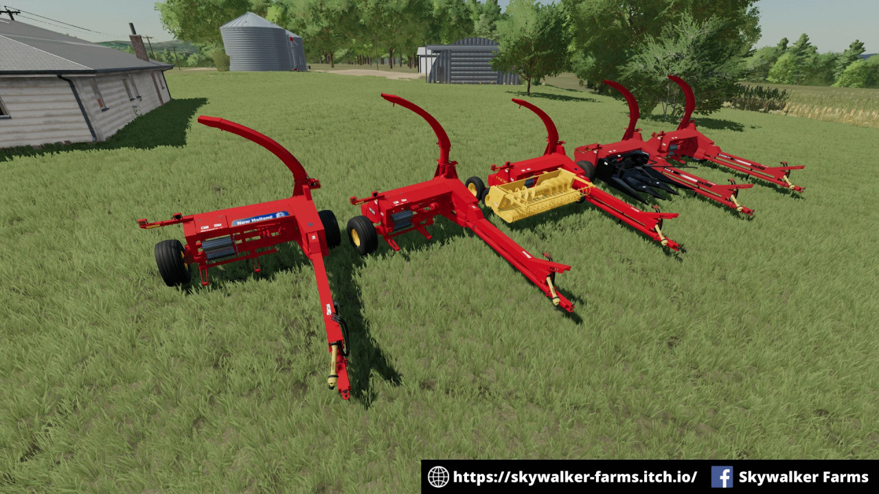 CNH Pull Type Forage Harvester