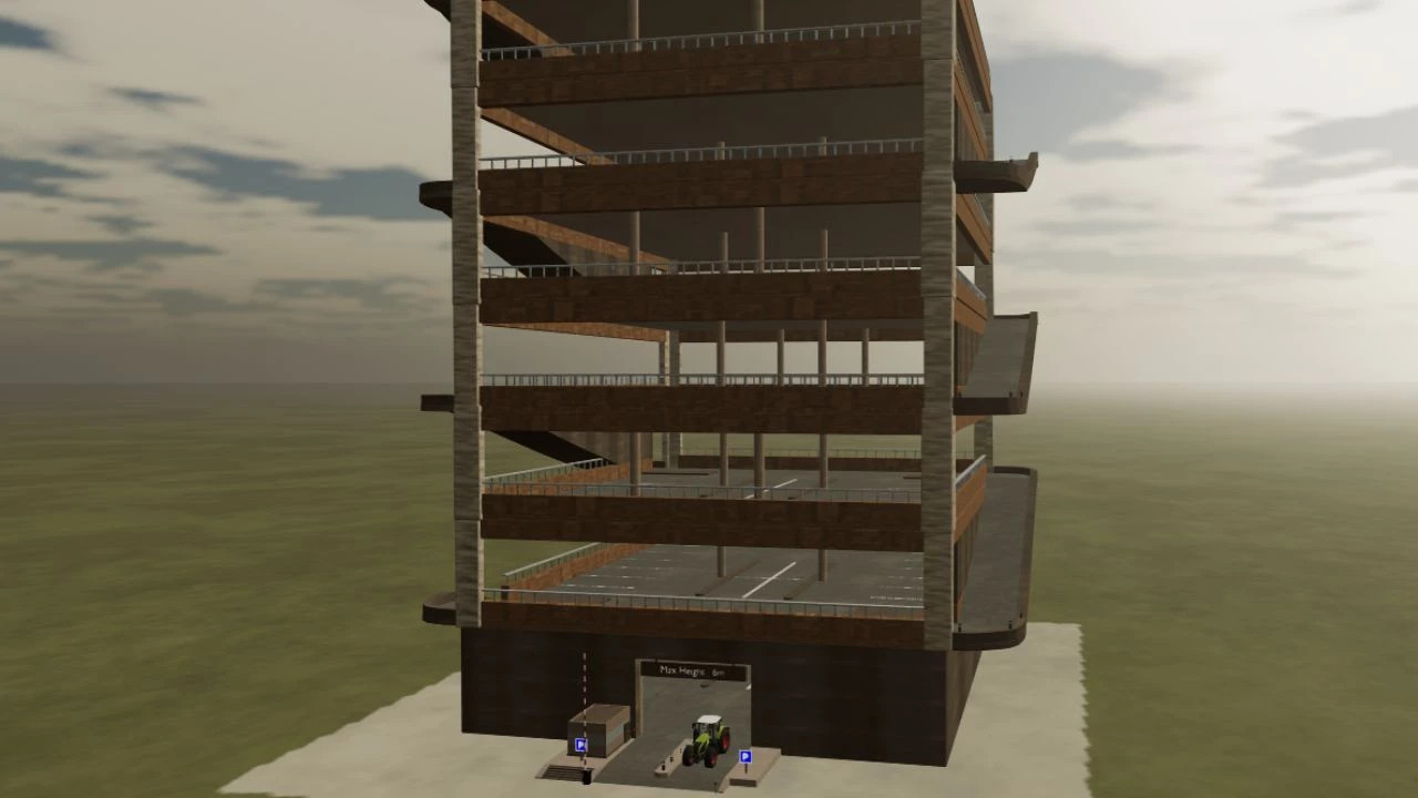 Eight Level Parking Garage