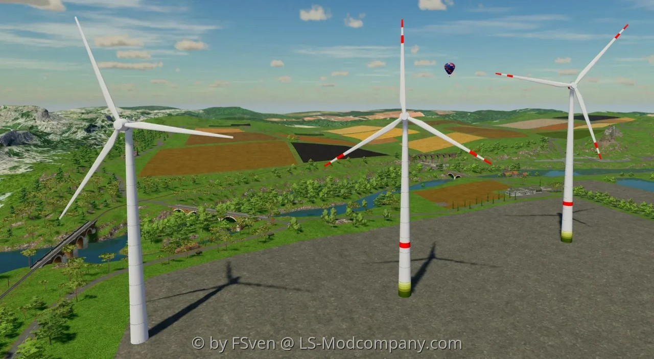 Enercon EP5 Windturbines