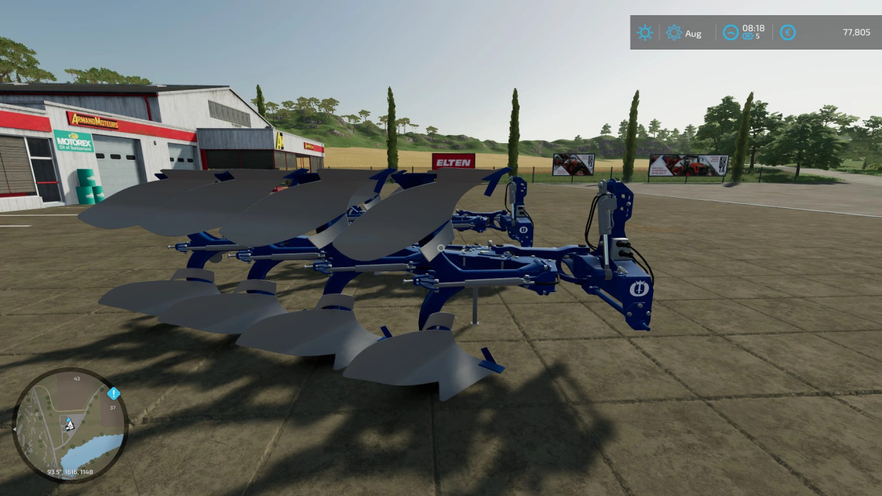 FS22 OVERUM PLOWS PACK