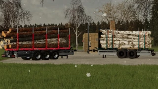 Lizard Short Wood Trailer Pack