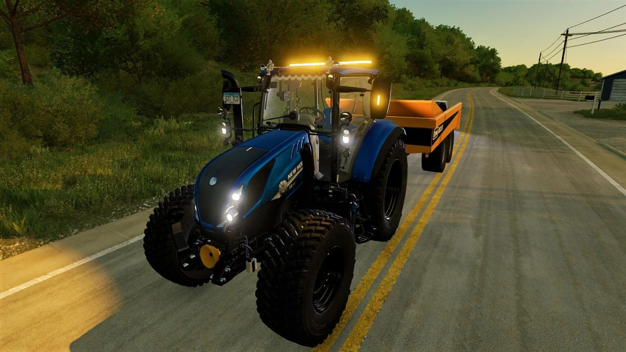 New Holland T5 Tier4 Edited