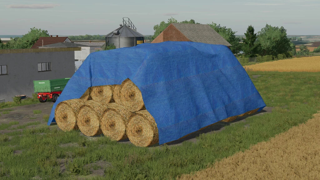 Round Bale Stack