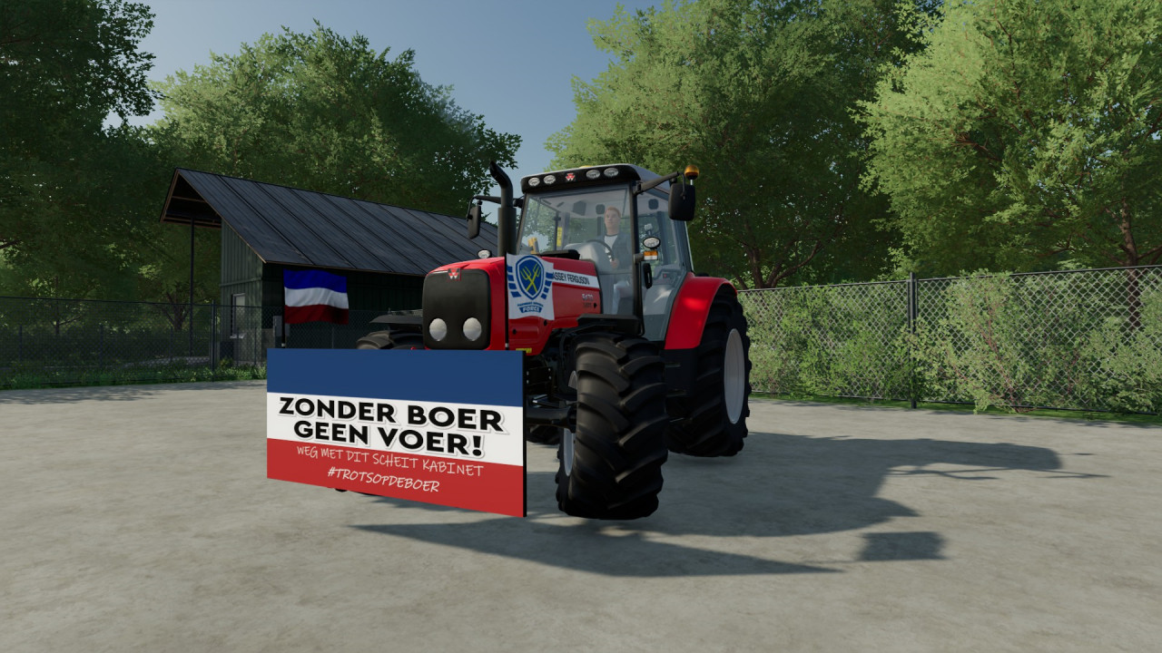 Dutch Farmers Protest Board