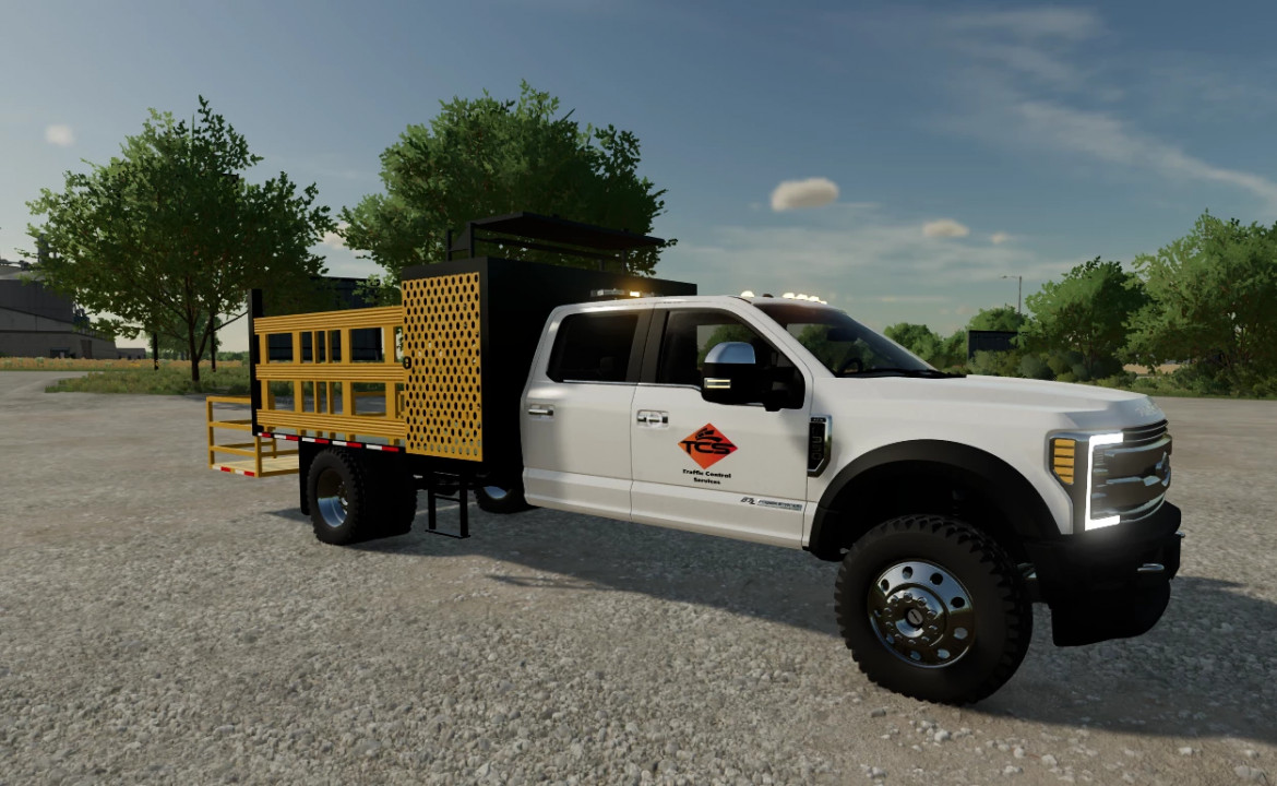 2018 F350 Traffic Control Truck