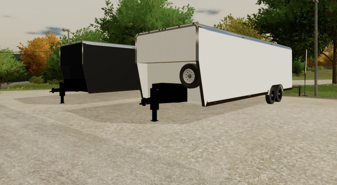 30FT Box Transport trailer