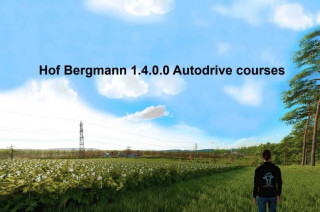 Autodrive courses for Haus Bergmann