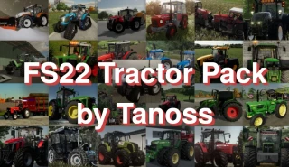 FS22 Tractor Pack by Tanoss