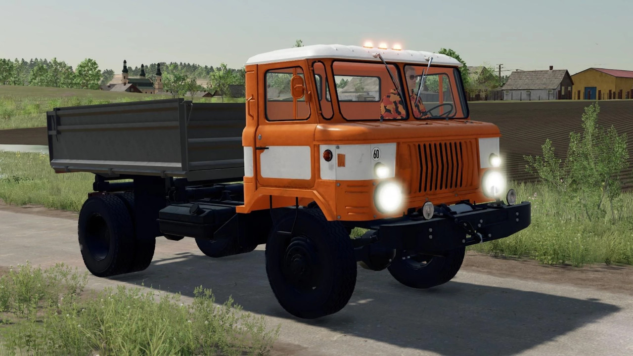 GAZ-66 dump truck