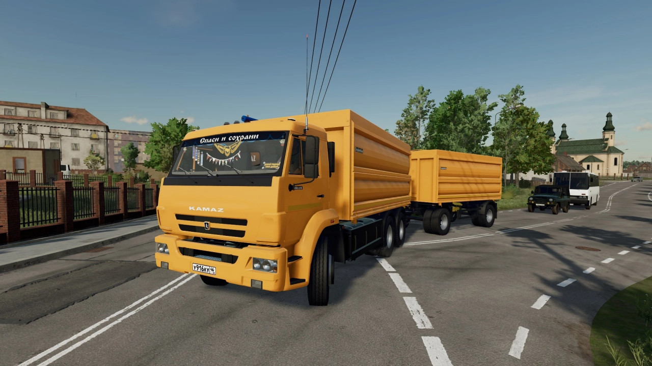 KamAZ-65115A & Trailer