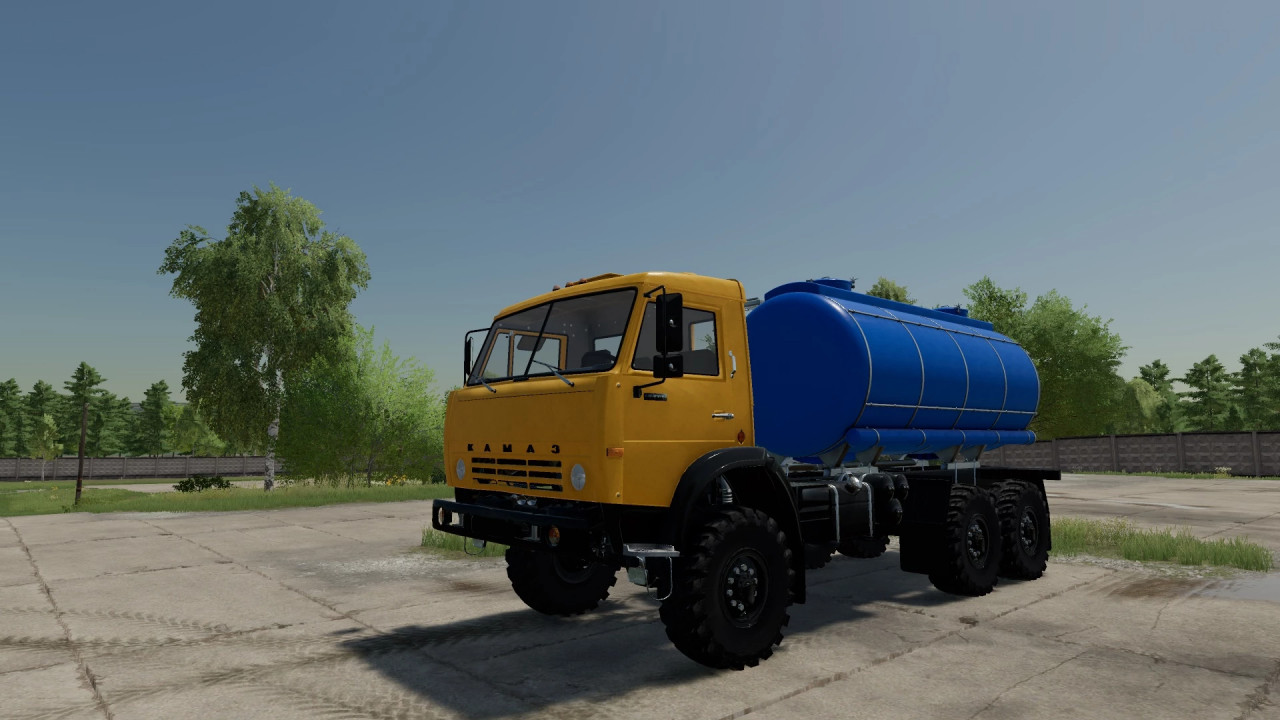 KamAZ barrel