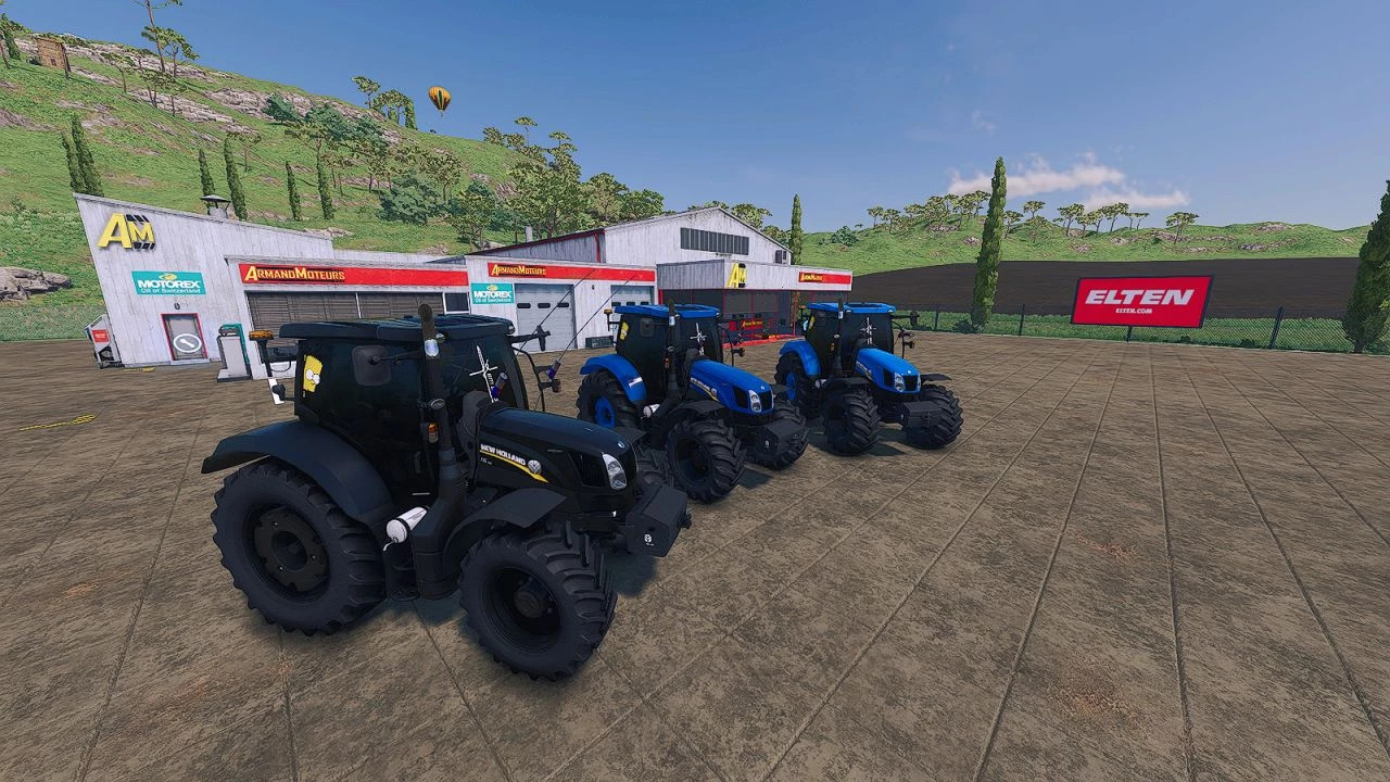 New Holland T6 BR Edited