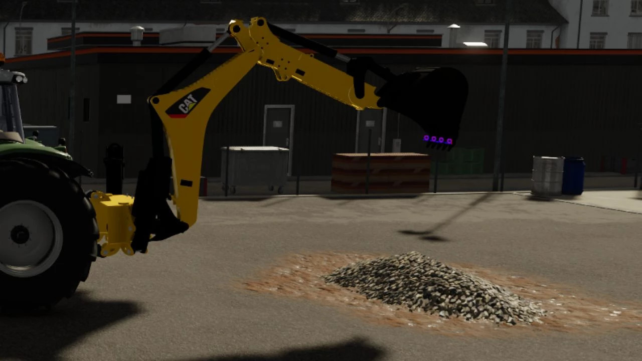 Backhoe for tractor 3-point hitch BETA