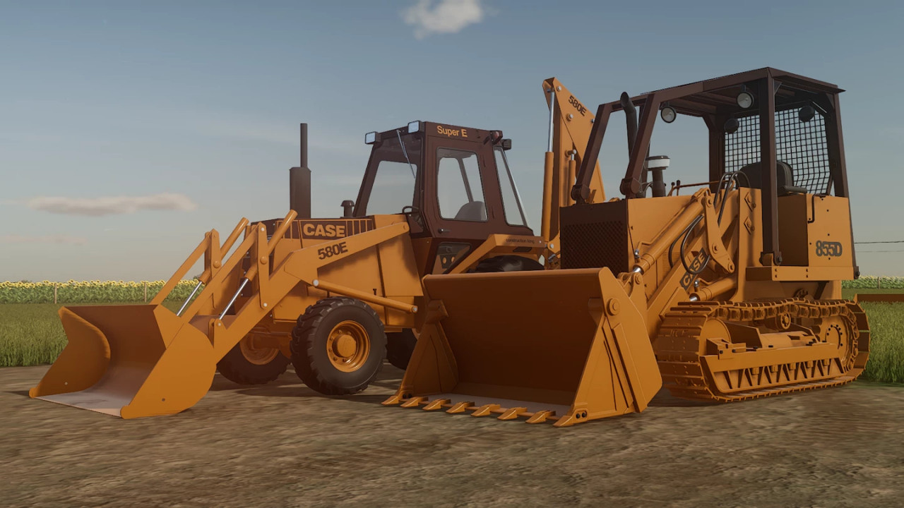 Case 855D Track Loader