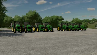 John Deere 7030 sound and wheels update