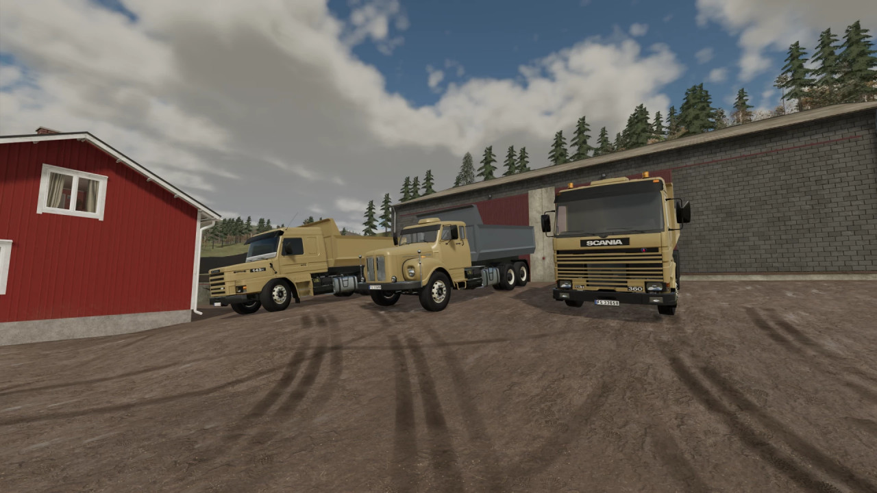 Old Generation Scania Pack