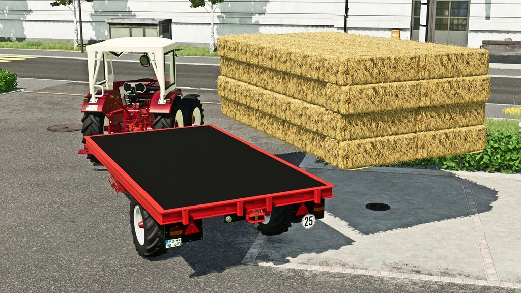 Selfmade Bale Trailer