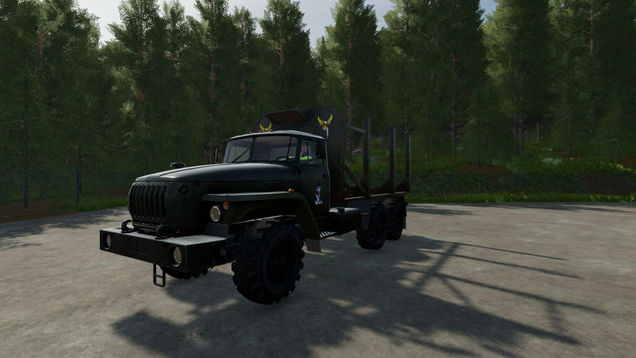 Ural 4320 Timber truck